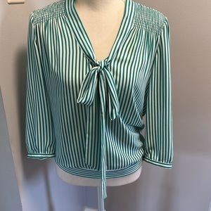 Womens Striped The Limited Blouse Size S